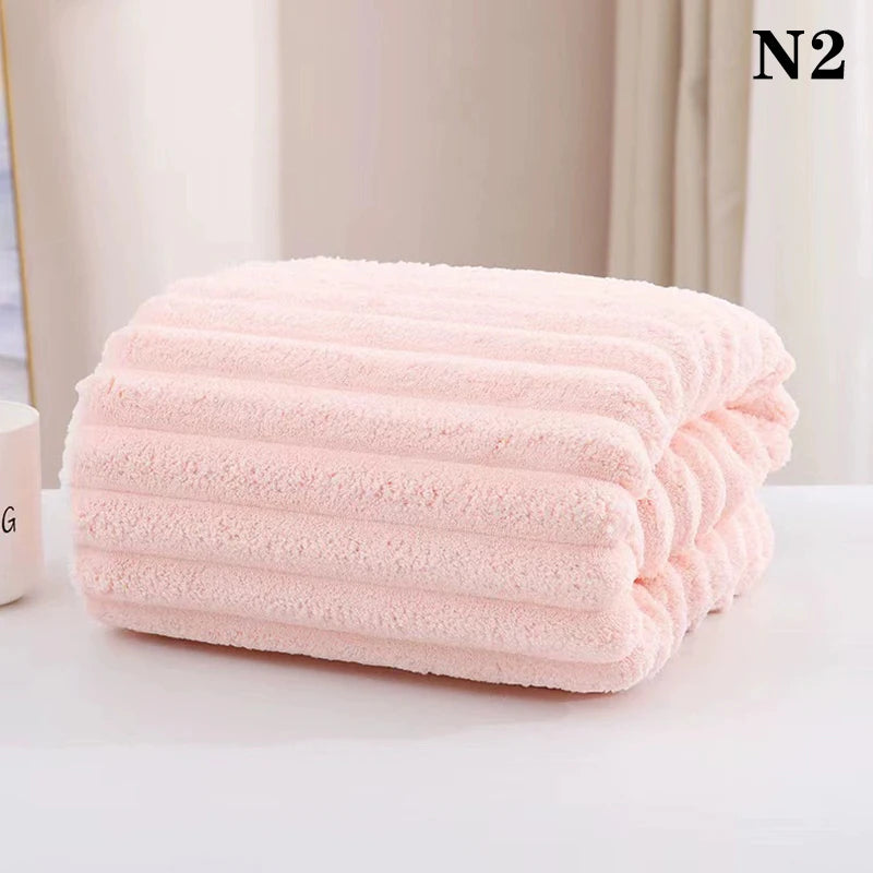 Household Wrap Bath Towel Soft Thickened Absorbent Sports Towel Beach Towel