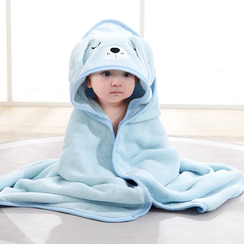 Soft Newborn Swaddle Blanket 5-in-1 Set Air-Conditioner Quilt Bath Towel Cozy Spring Autumn Baby