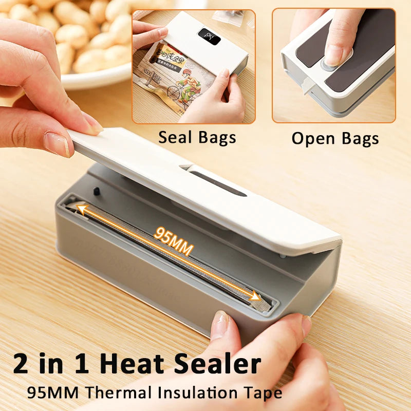 Rechargeable Handheld Mini Heat Sealer for Plastic Bags