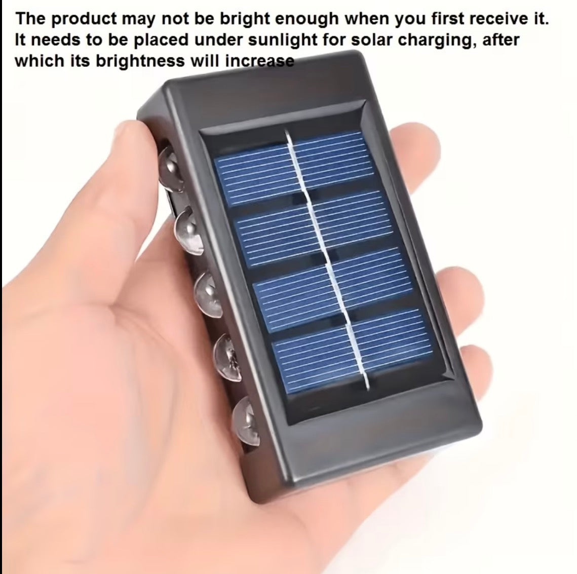 Outdoor Solar LED Wall Light – Up & Down Garden Lighting