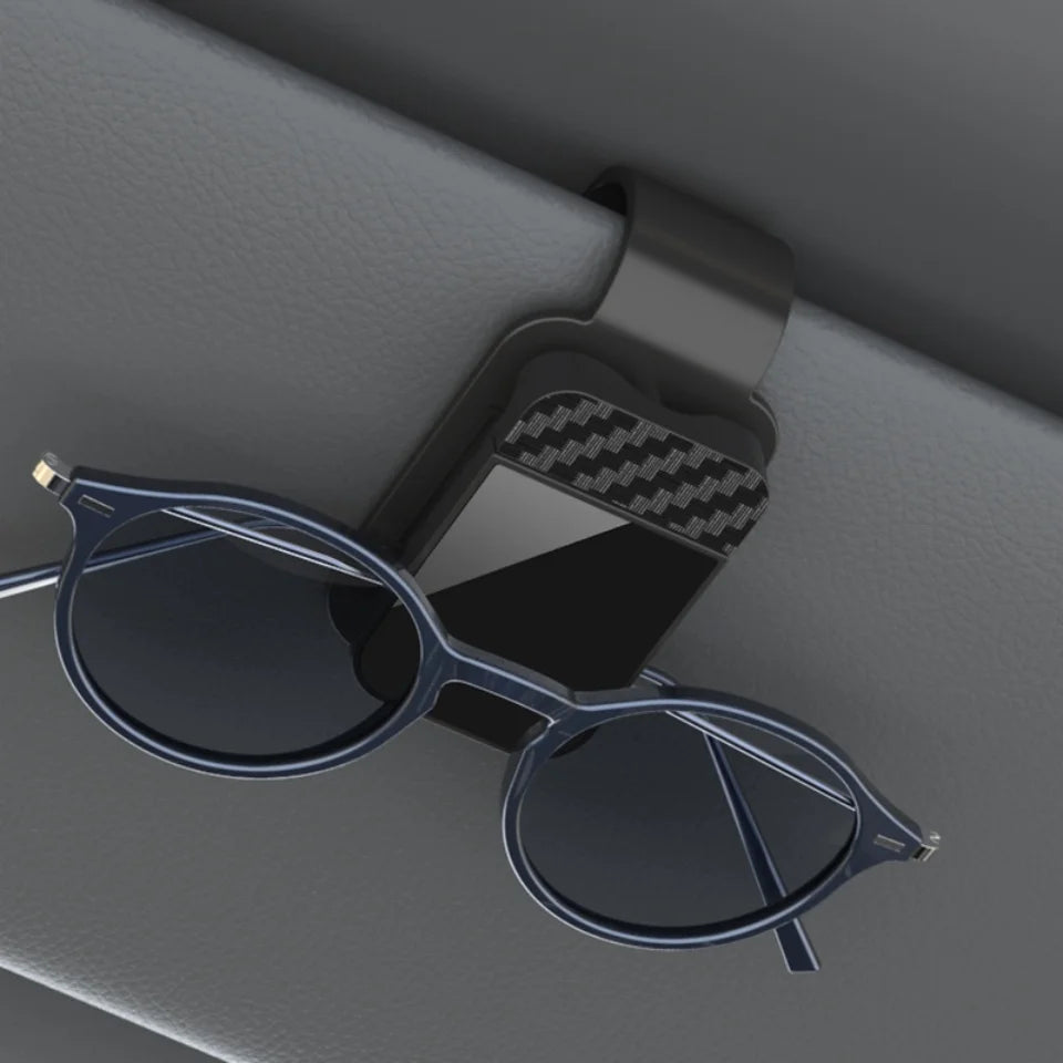 Car Sun Visor Sunglasses Clip & Card Holder