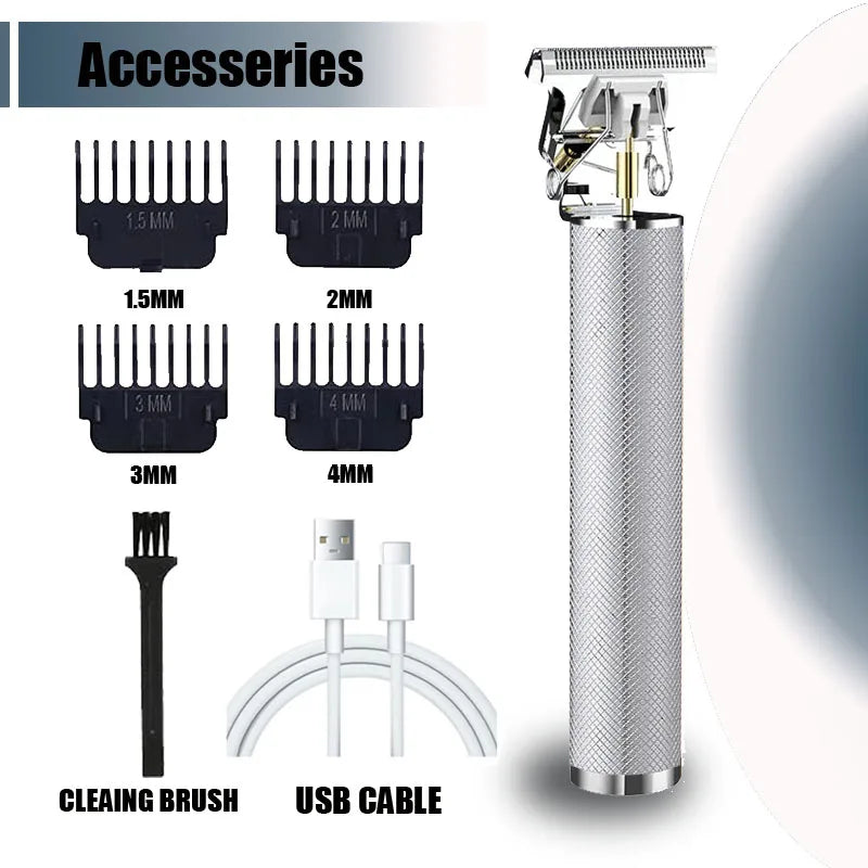 Vintage T9 Cordless Hair Trimmer & Accessory Options