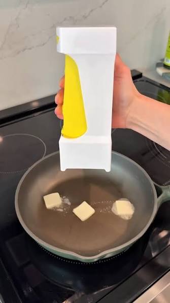 Butter Cutter with Measurement Marks and Storage Box