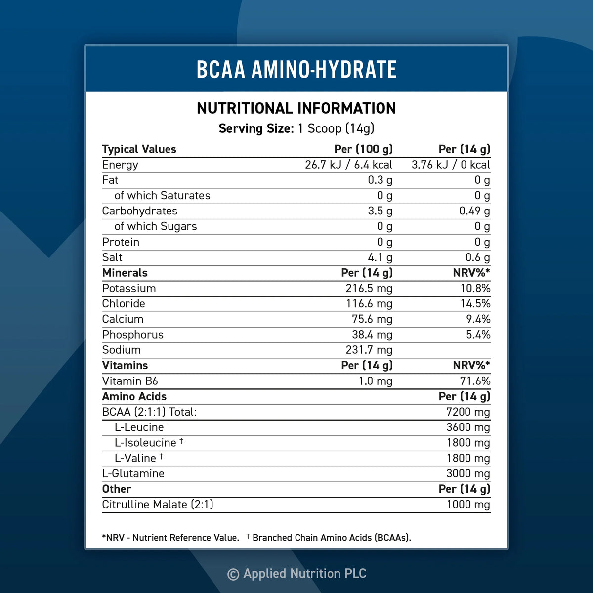 BCAA Amino Hydrate