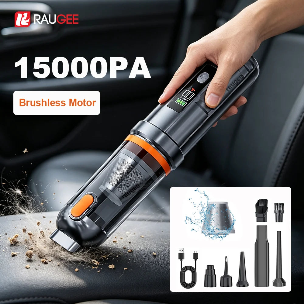 Cordless Handheld Car Vacuum Cleaner & Blower