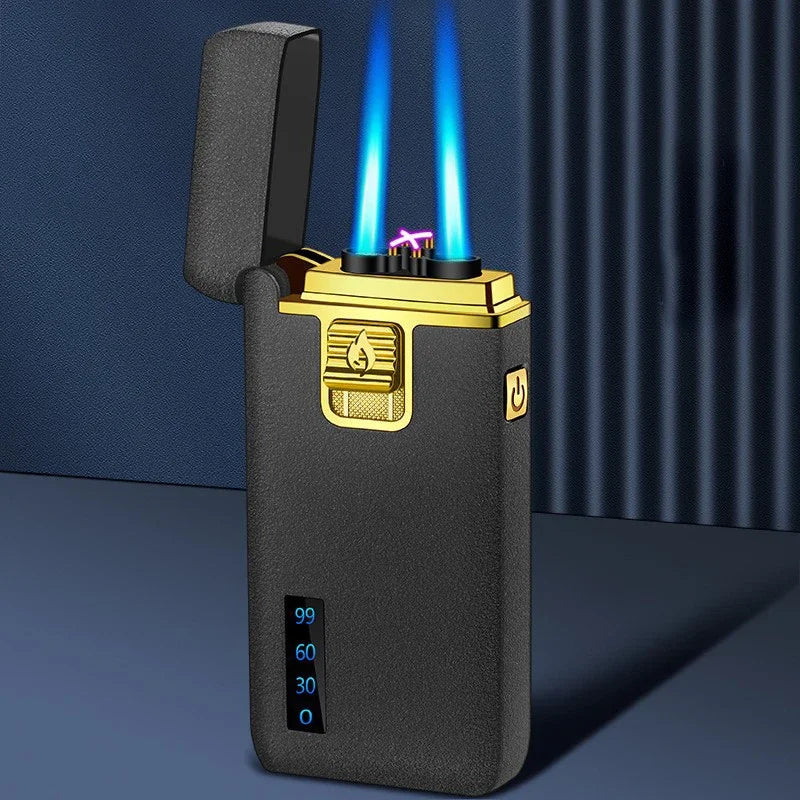 Dual-Purpose Gas & Electric Lighter with USB Charging