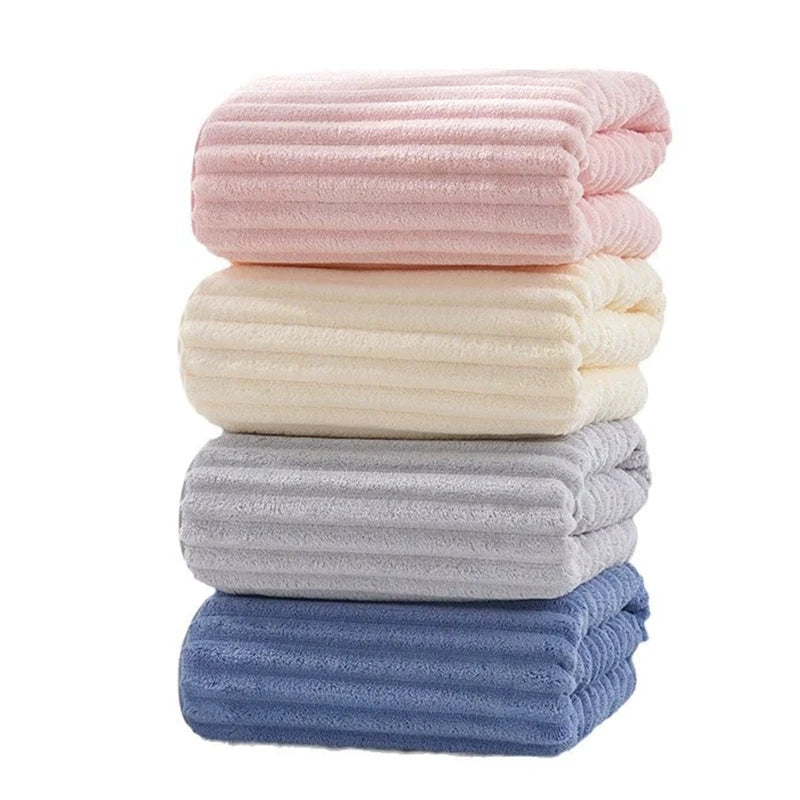 Household Wrap Bath Towel Soft Thickened Absorbent Sports Towel Beach Towel
