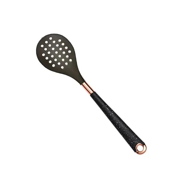 Silicone Kitchen Utensil with Rose-Gold-Tone Handle – Choice of Style