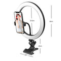 26cm Dimmable LED Ring Light - USB Selfie Lamp for Phone & Live Streaming