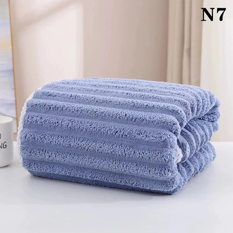 Household Wrap Bath Towel Soft Thickened Absorbent Sports Towel Beach Towel