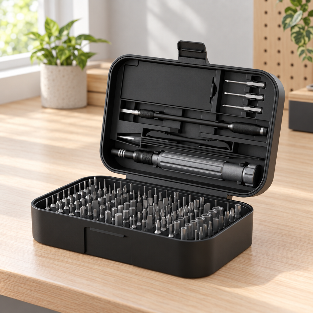 All-black repair kit lifestyle image