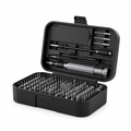 All-black repair kit on a white background