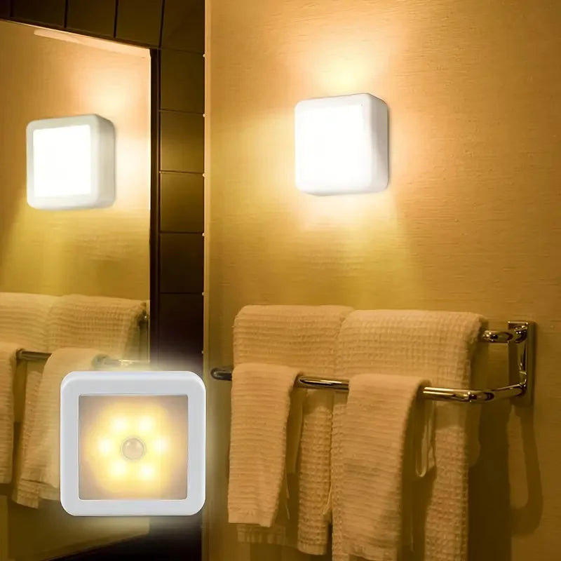 Battery-Powered Motion Sensor LED Night Light