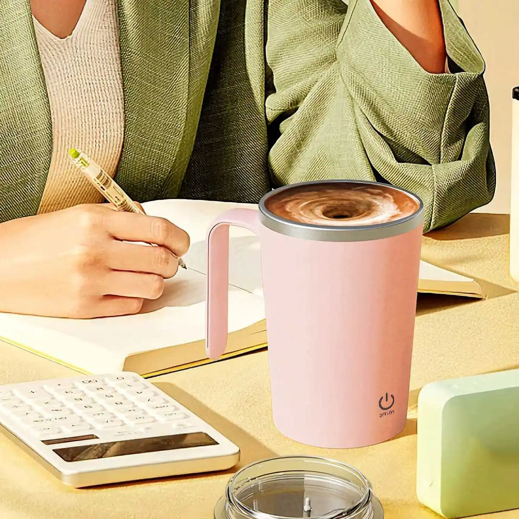 380ml USB Rechargeable Mixing Cup – Pink