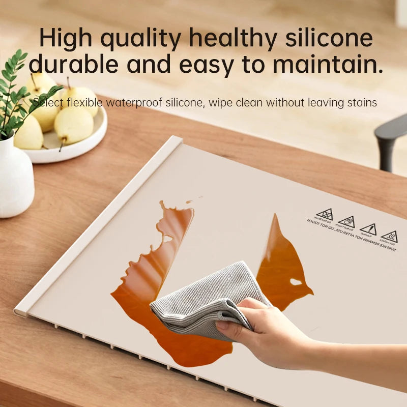 Roll-Up Electric Food Warming Mat with 8 Temperature Settings