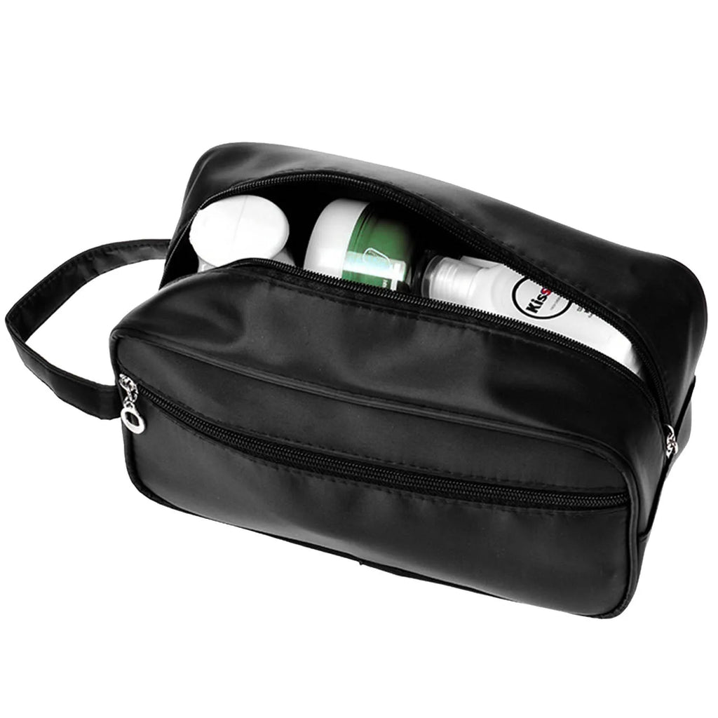 Behogar Travel Waterproof Big Capacity Unisex Women Men Toiletry Storage Bag Wash Shaving Makeup Cosmetic Shower Organizer Case