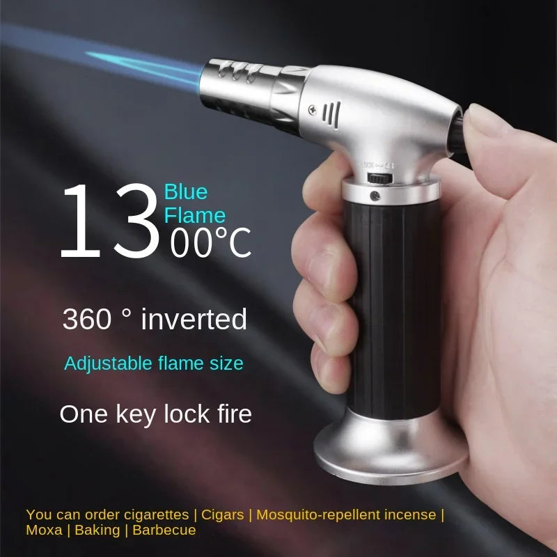 Refillable Butane Jet Flame Lighter – Blue Flame