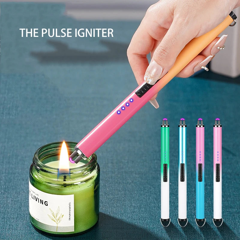 Rechargeable Electric Arc Candle Lighter – Gradient Colours