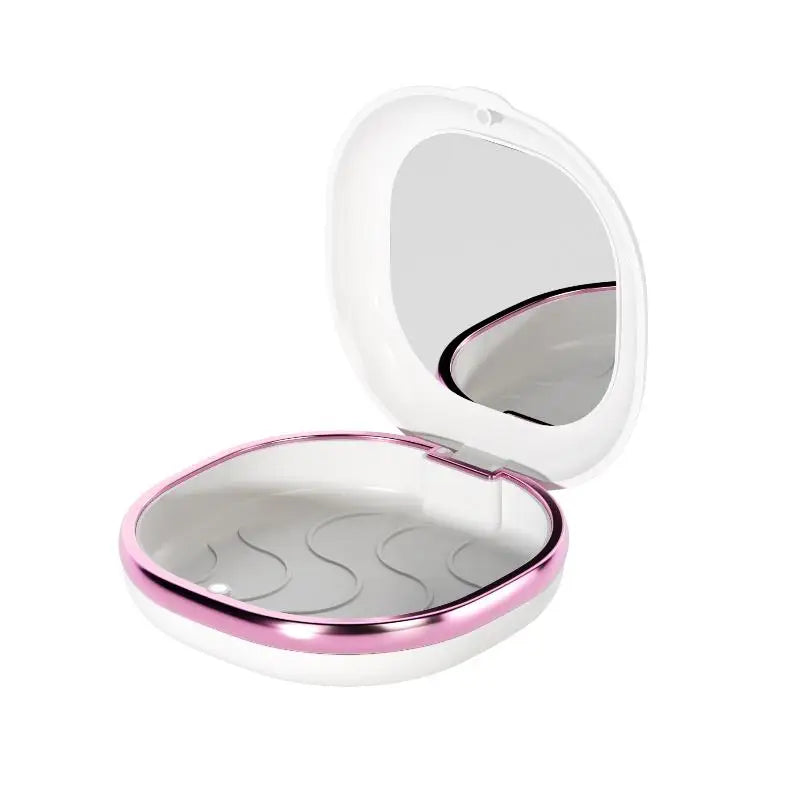Fashion Braces Case with Mirror Dental Retainer Box Magnetic Aligner Mouth Guard Container For Teeth Travel False Denture Boxes