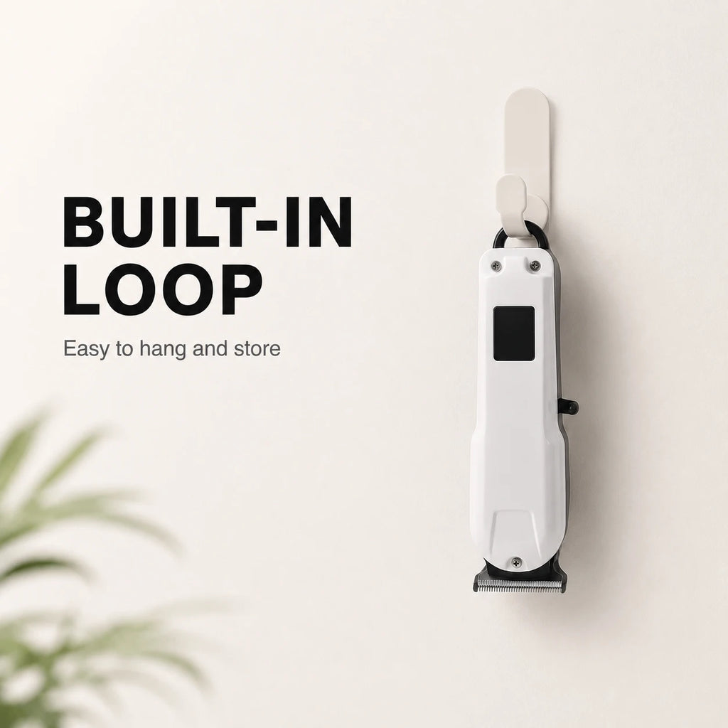 Mini Cordless Hair & Beard Trimmer with T-Shaped Blade