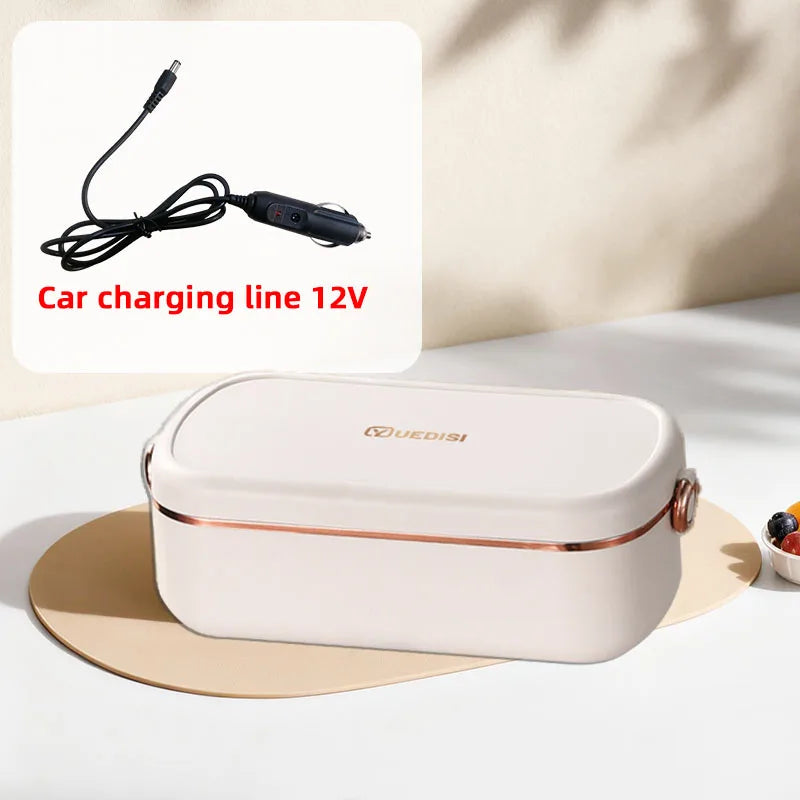 Portable Electric Heated Lunch Box for Work and Travel