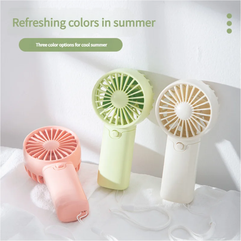 Portable Fan Convenient Creative Small Fan Pocket Hand-held Fan Lightweight AA Battery Handheld Mini Fan Air Coolers