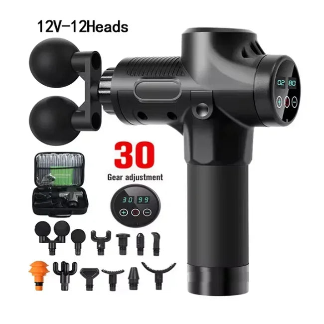 MG003 Handheld Percussion Massage Gun, Black