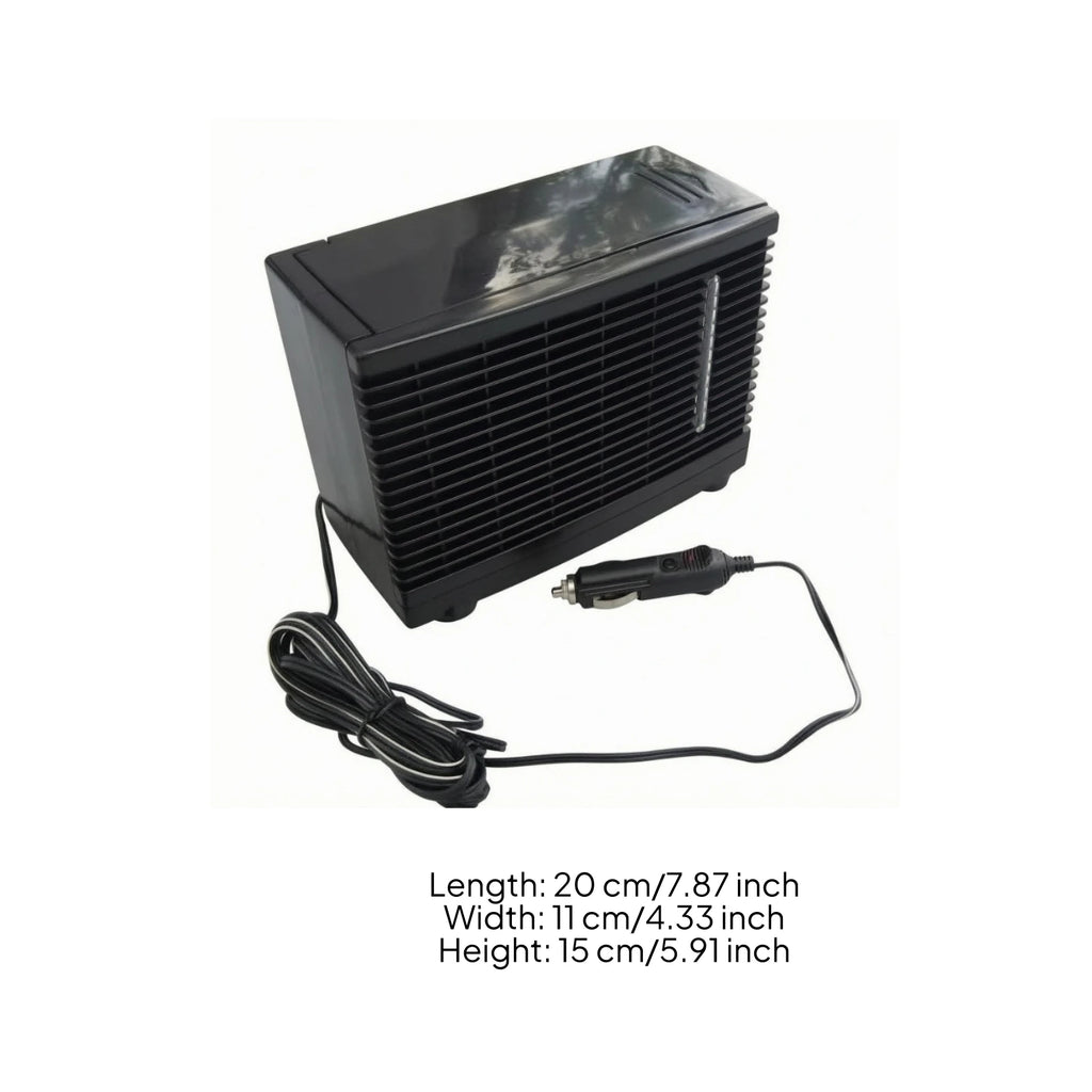 12V Portable Evaporative Car Cooler – Two-Speed Fan
