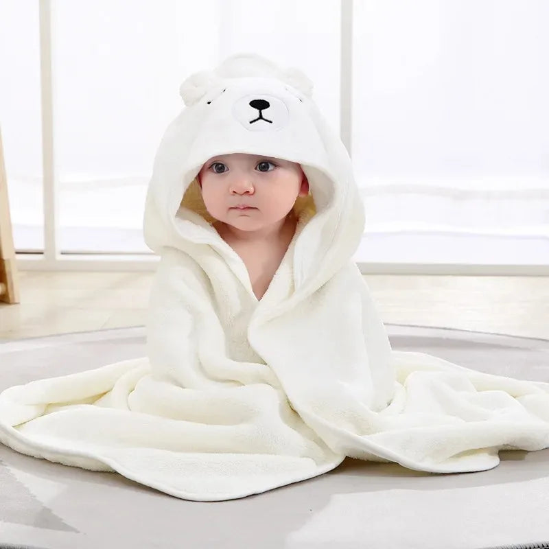 Soft Newborn Swaddle Blanket 5-in-1 Set Air-Conditioner Quilt Bath Towel Cozy Spring Autumn Baby