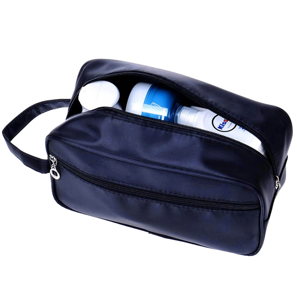 Behogar Travel Waterproof Big Capacity Unisex Women Men Toiletry Storage Bag Wash Shaving Makeup Cosmetic Shower Organizer Case