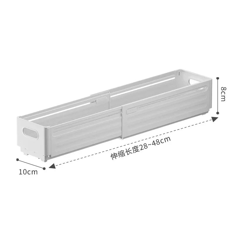 Adjustable Drawer Organiser Basket for Cabinets and Shelves