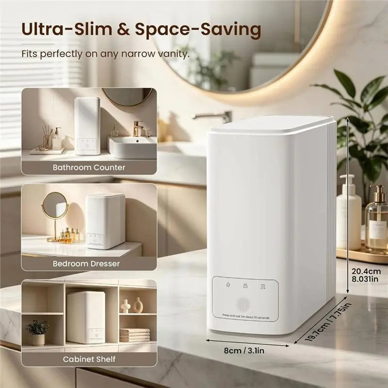 Automatic Warm Face Towel Dispenser with 20 Disposable Towels
