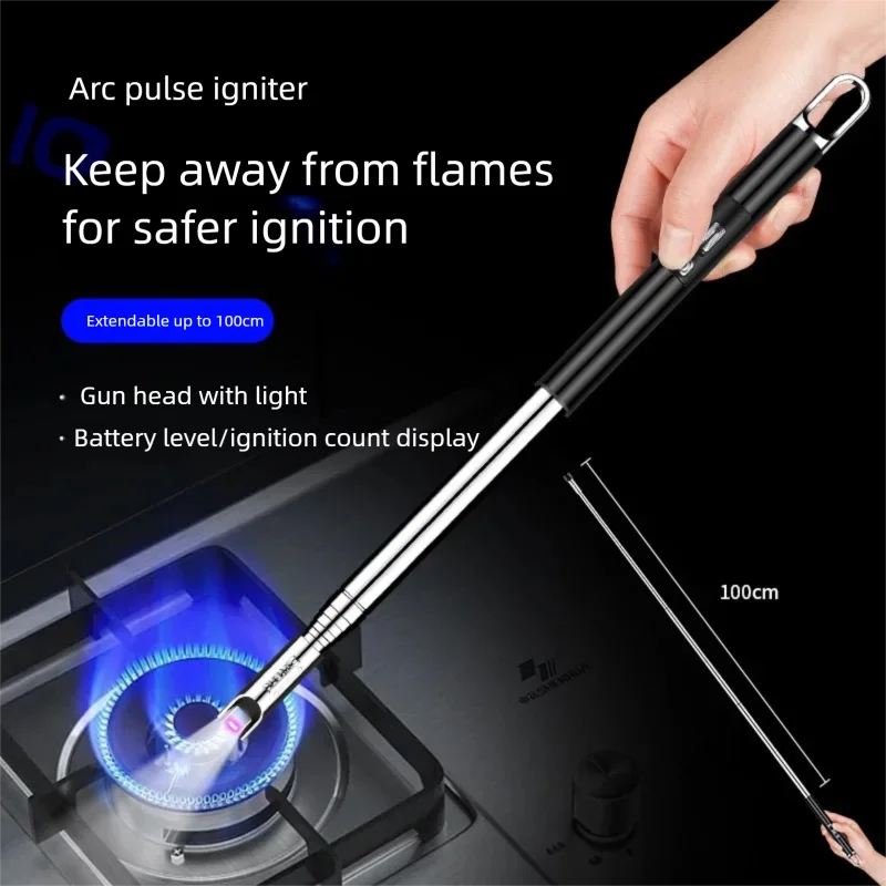 USB Rechargeable Candle Lighter with Extendable Neck