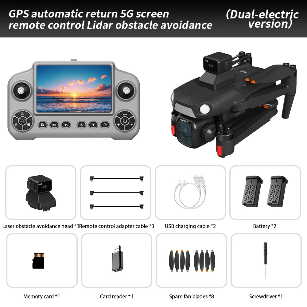 A1R GPS Camera Drone with Brushless Motors