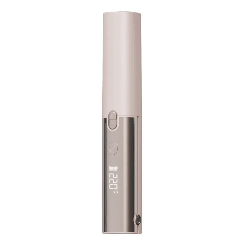 Cordless Rechargeable Hair Straightener Brush