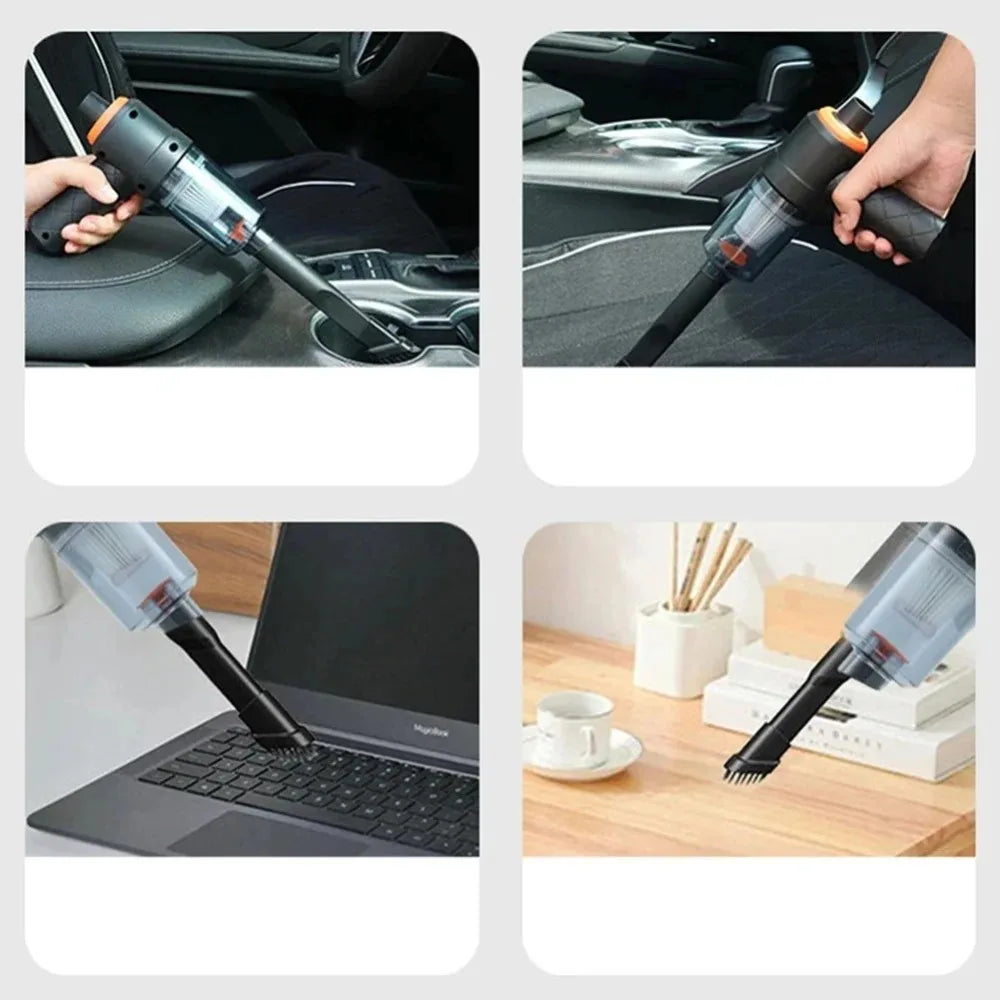 Cordless Handheld Car Vacuum Cleaner - 12V Portable Auto Interior Vacuum
