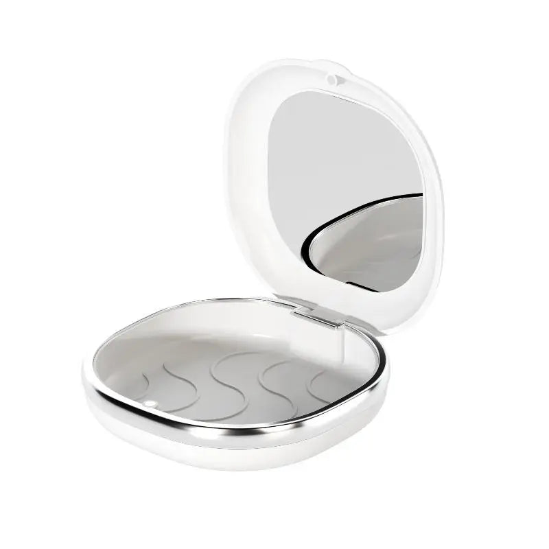 Fashion Braces Case with Mirror Dental Retainer Box Magnetic Aligner Mouth Guard Container For Teeth Travel False Denture Boxes