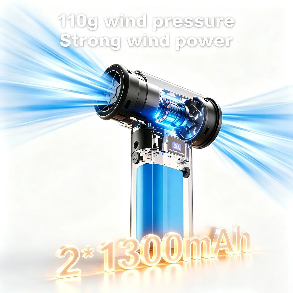 Rechargeable Mini Air Duster & Turbo Blower – USB-C