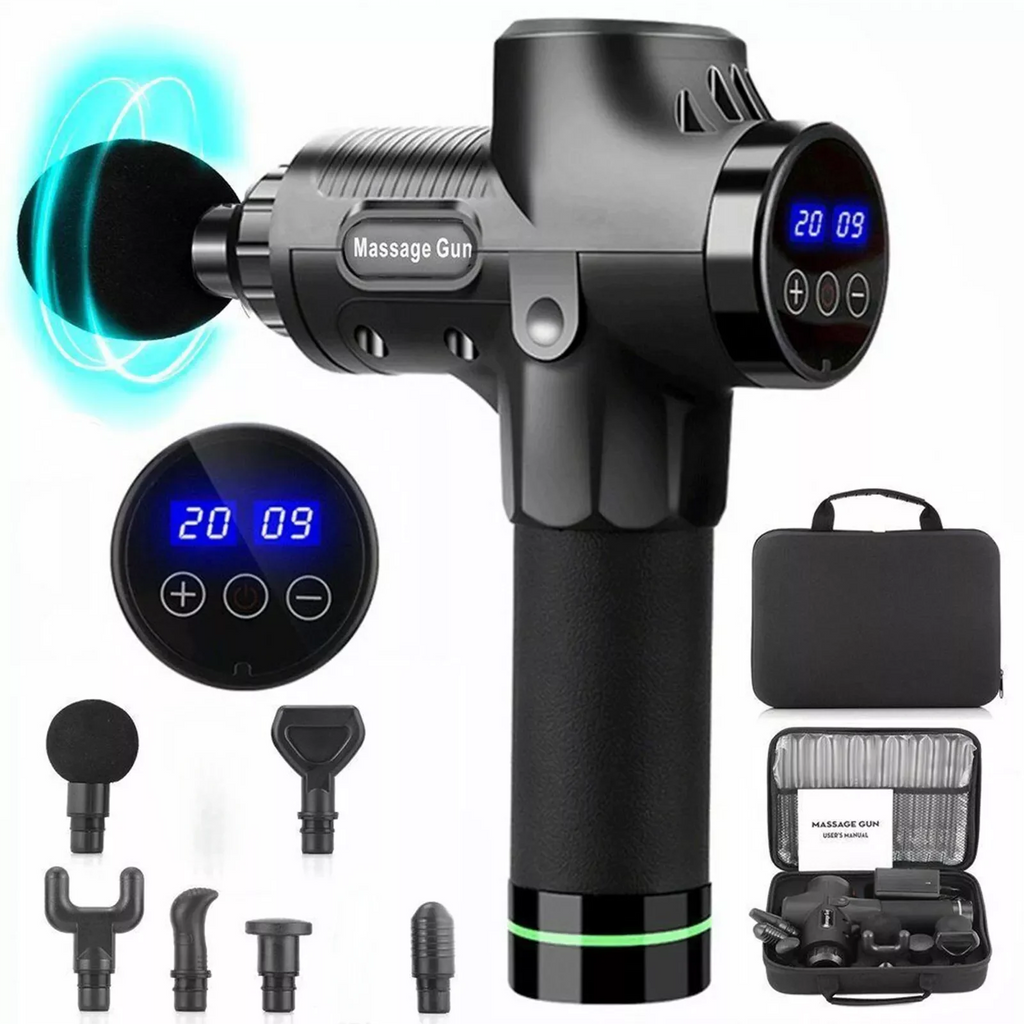 MG003 Handheld Percussion Massage Gun, Black