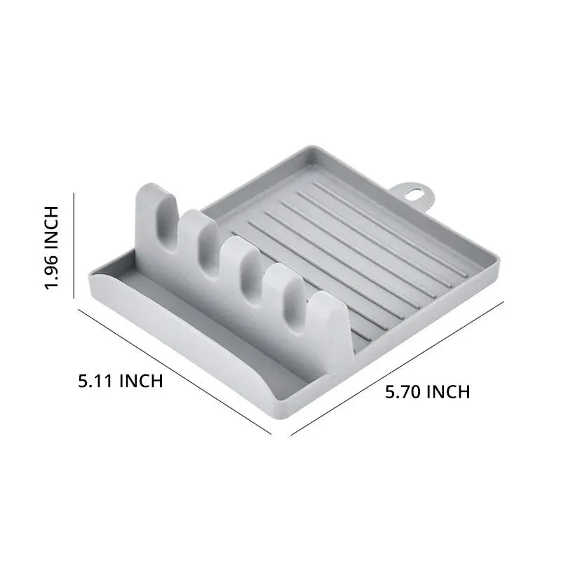 Kitchen Utensil Holder & Pot Lid Rack | Countertop Organiser for Spatulas, Spoons & Chopsticks