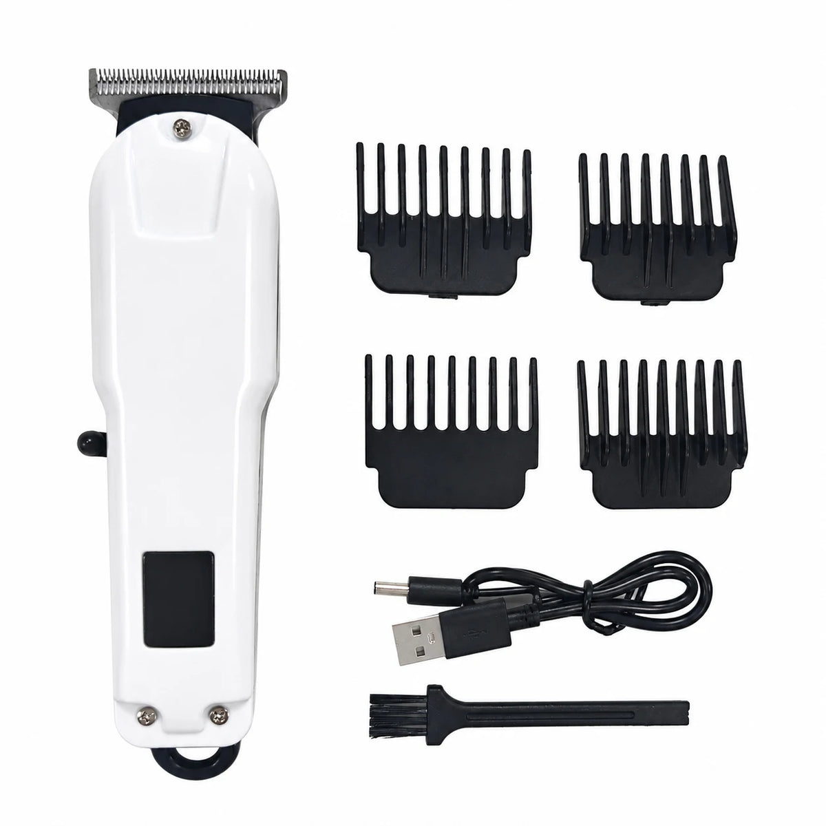 Mini Cordless Hair & Beard Trimmer with T-Shaped Blade