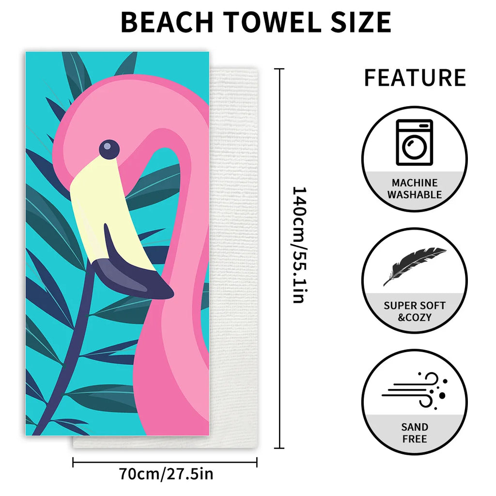 Microfiber Beach TowelLarge Quick-drying sunscreen for Adults  Absorbent Bath Towel Travel Swimming Pool Towel outdoor