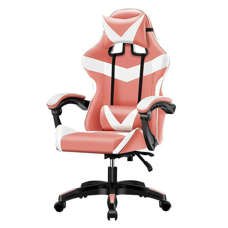 Ergonomic Gaming Chair with Footrest and Lumbar Support