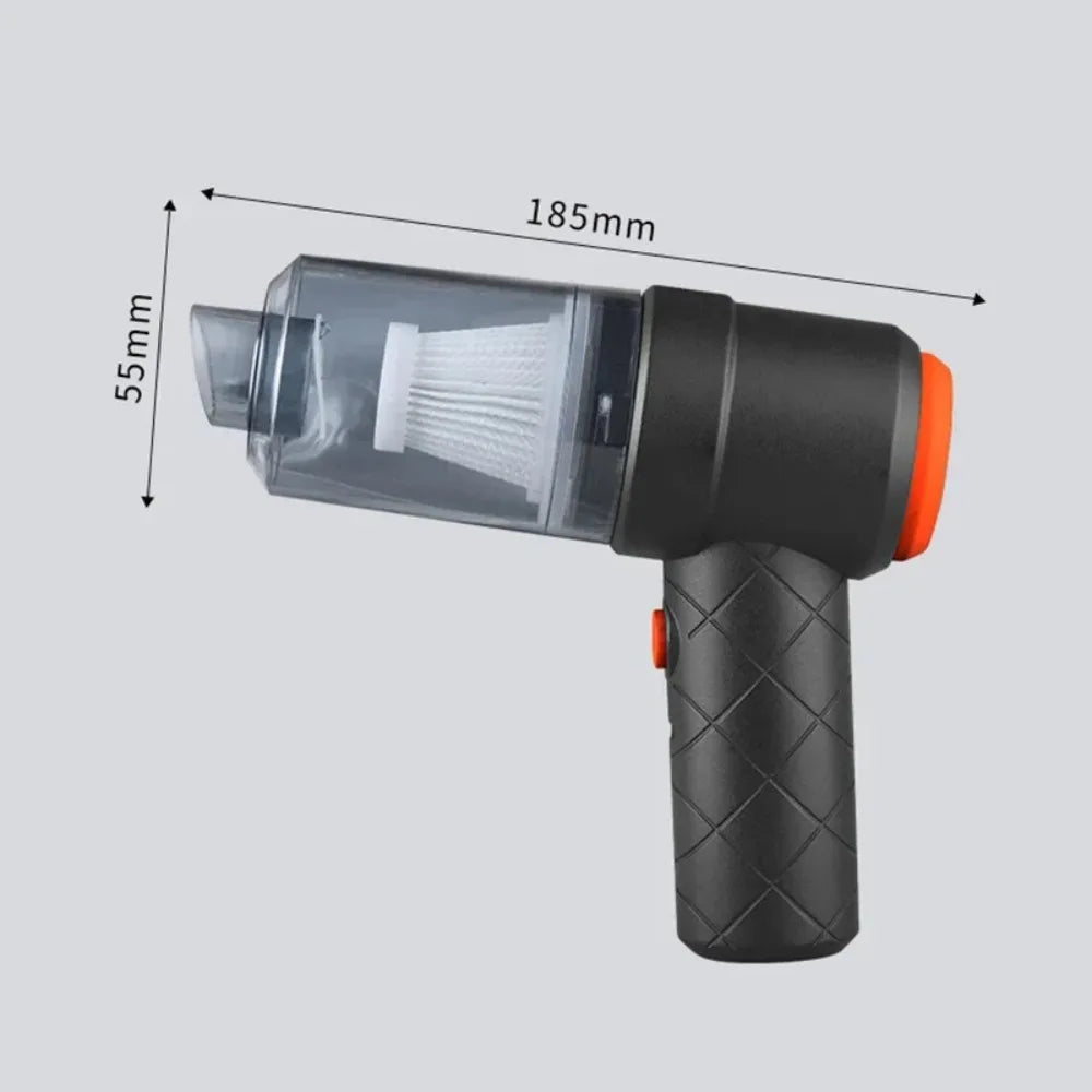 Cordless Handheld Car Vacuum Cleaner - 12V Portable Auto Interior Vacuum