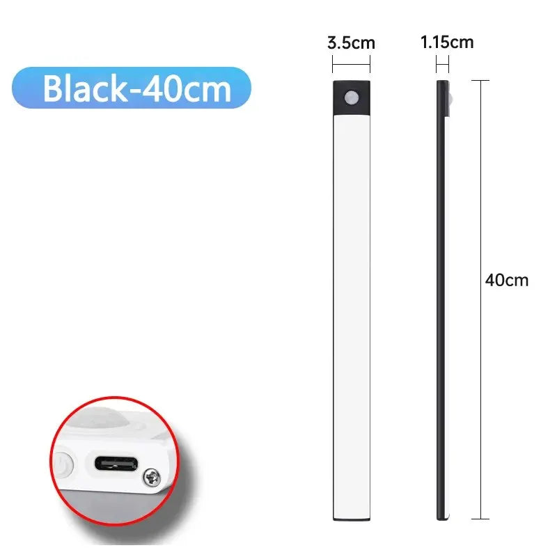 Rechargeable LED Under-Cabinet Light with Motion Sensor