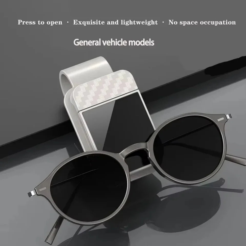 Car Sun Visor Sunglasses Clip & Card Holder