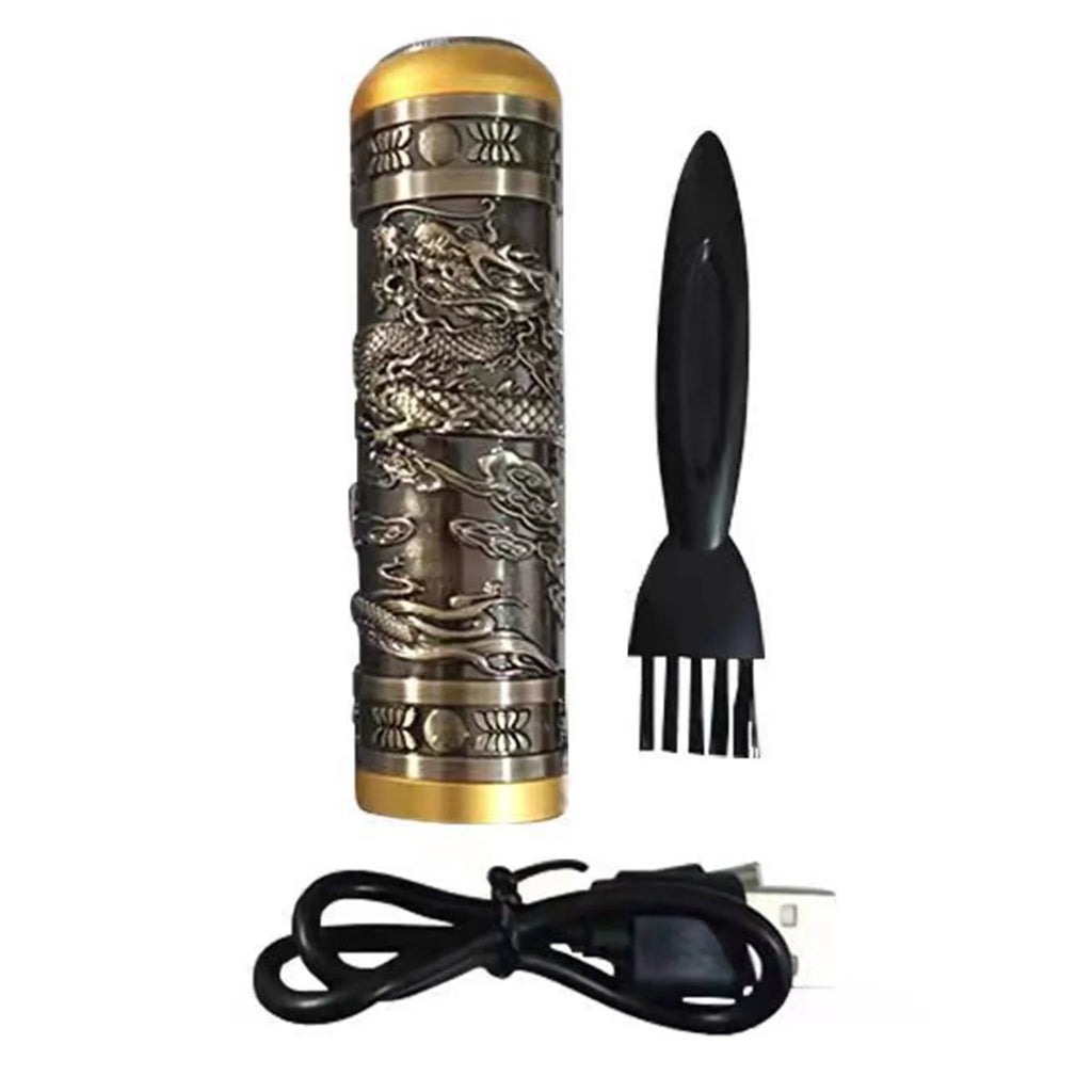 Men's Mini Electric Shaver – USB Rechargeable Travel Razor