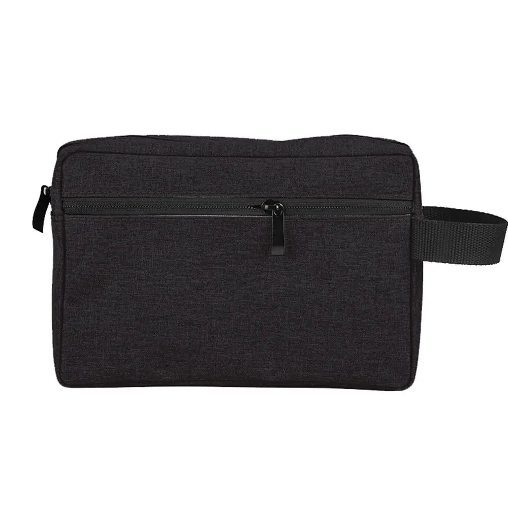 Canvas Cosmetic Bags Travel Waterproof Toiletry Wash Handbag Makeup Necessities Case Dust-proof Electronic Digital Storage Pouch