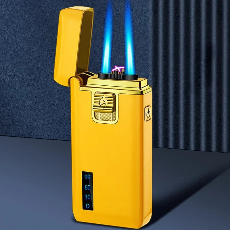 Dual-Purpose Gas & Electric Lighter with USB Charging
