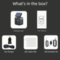 F18 2K Mini Dash Cam with Wi-Fi & Parking Monitor
